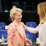 Ursula von der Leyen, Roberta Metsola. Photographer: Dati Bendo. Copyright: European Union, 2024 Source: EC - Audiovisual Service