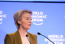 Ursula von der Leyen al Forum Economico Mondiale 2025, Photographer: Dati Bendo, copyright: European Union, 2025, Source: EC - Audiovisual Service